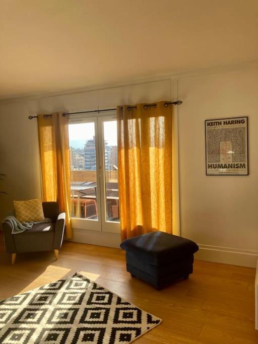 Charmant Appartement Pop - Arty Thonon-les-Bains Exterior foto
